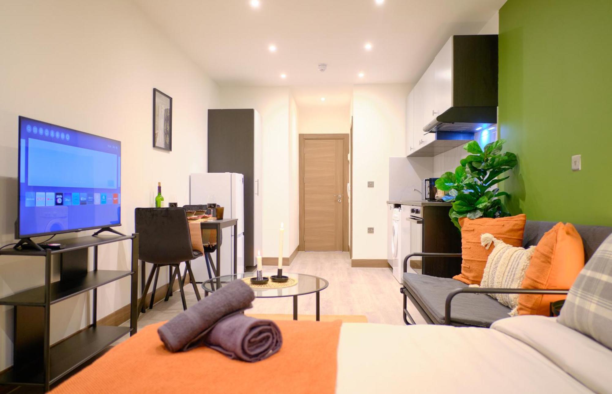 לונדון Goldersgreen Apartments By Sleepy חדר תמונה